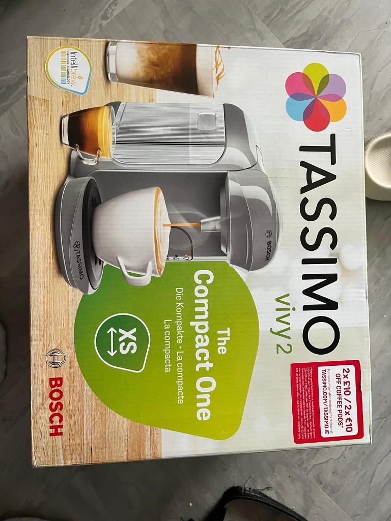 Tassimo Vivy 2 Grey Brand New in Sealed 
